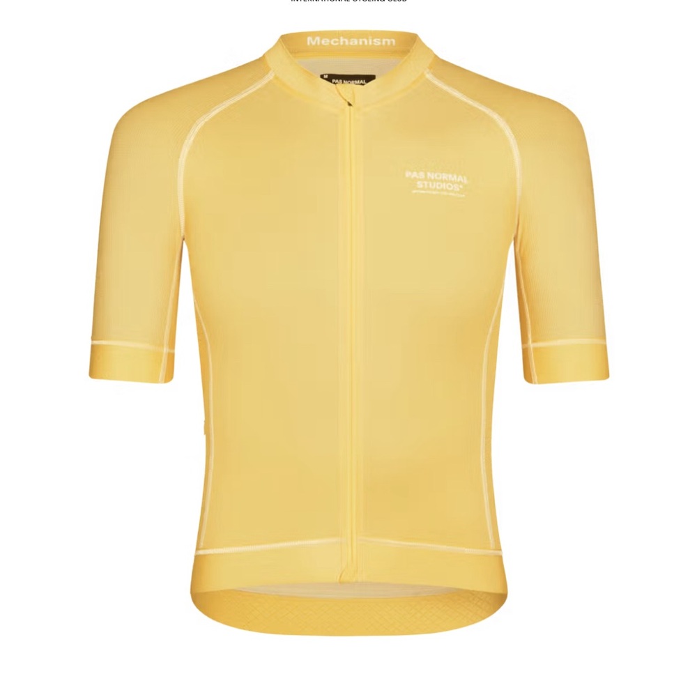 Pas Normal Studios Yellow Mechanism Jersey